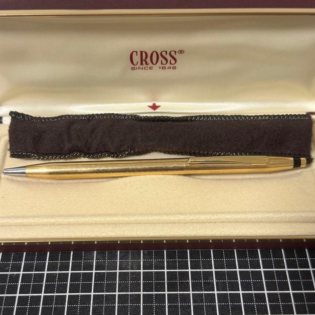 【ジャンク】クロス ボールペン クラシックセンチュリー 14金無垢