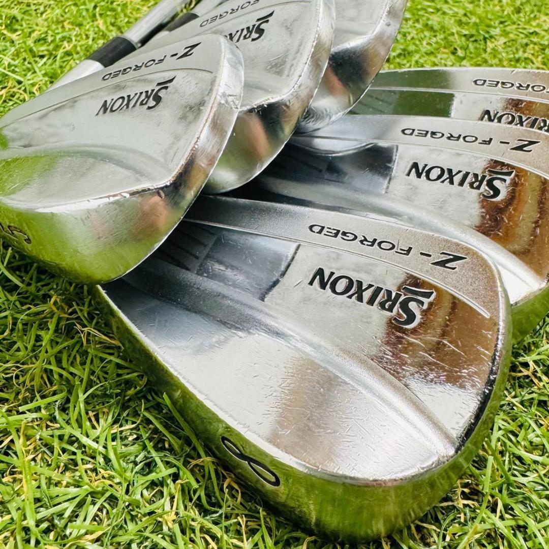 【良品】スリクソン Z-FORGED メンズアイアンセット 6本 スチール S