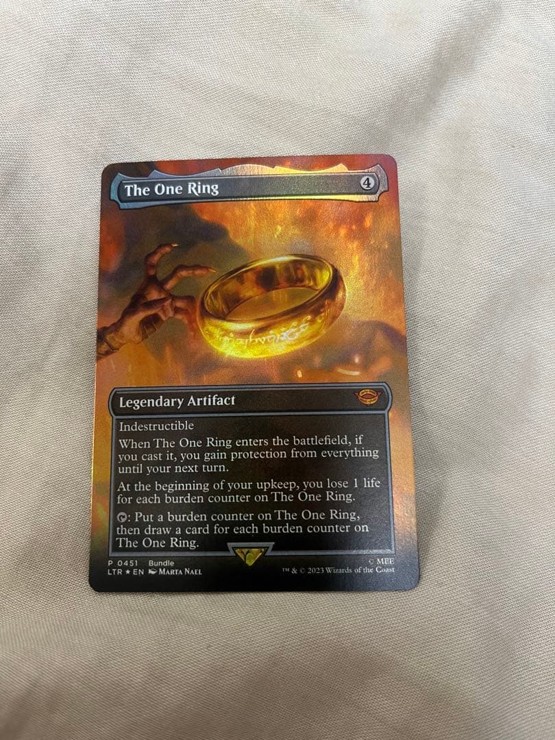 き*こ様 【格安】The One Ring 一つの指輪　英語　foil