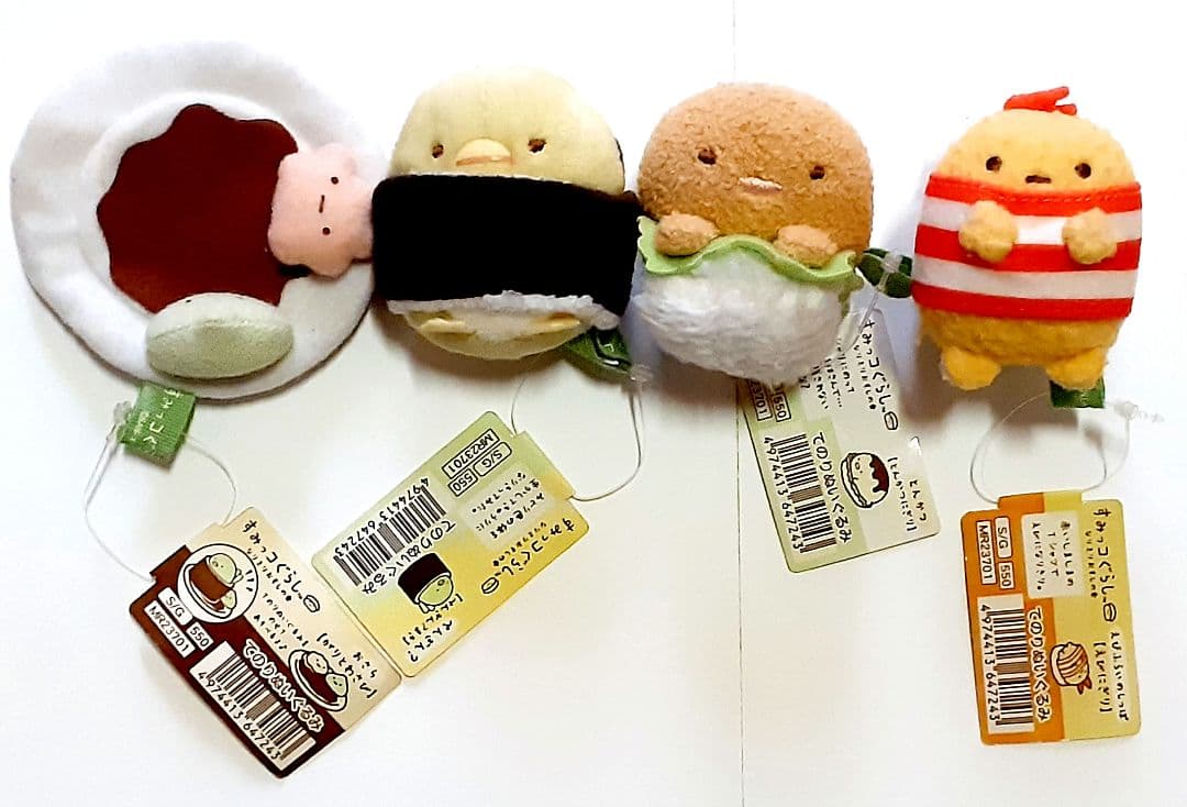 すみっコぐらし　てのりぬいぐるみ・ぶらさげぬいぐるみ60点まとめ売り