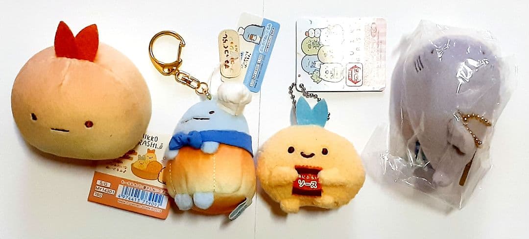 すみっコぐらし　てのりぬいぐるみ・ぶらさげぬいぐるみ60点まとめ売り