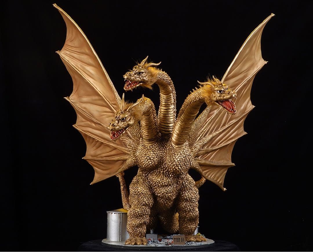 レジンシェフとうけけ団 1/144 キングギドラ1972 レジンキット 未組立