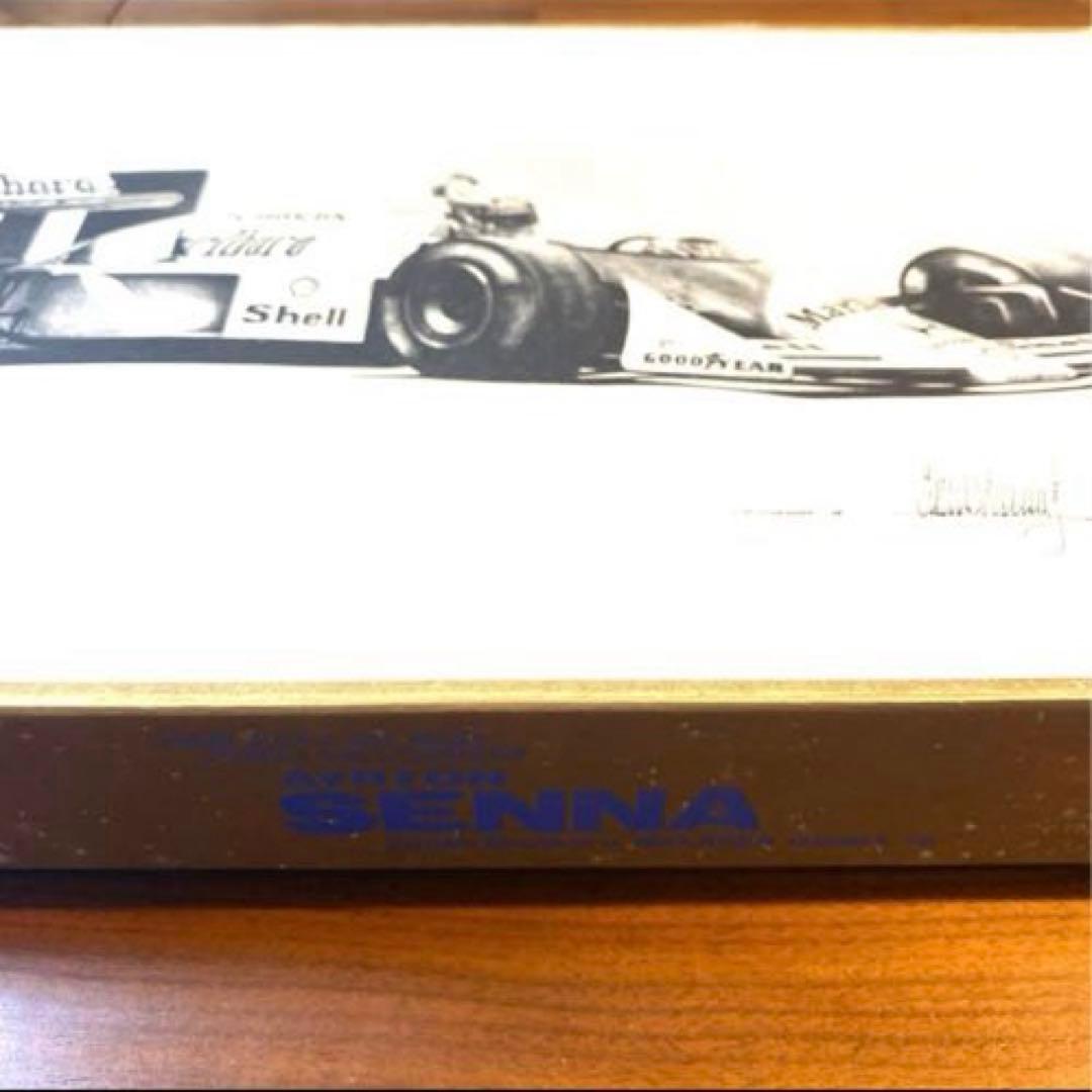 アイルトン・セナ マクラーレン・ホンダ MP4/4 リトグラフ ジグソーパズル