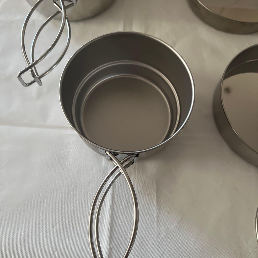 スノーピーク　テーブルウェアセット L 16枚　とクッカー4点セット　皿