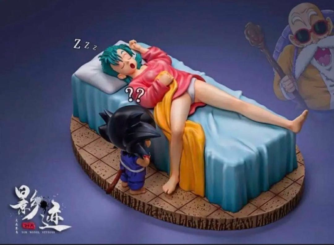 絶版 DIM MODEL Studio ドラゴンボール 悟空ブルマ フィギュア