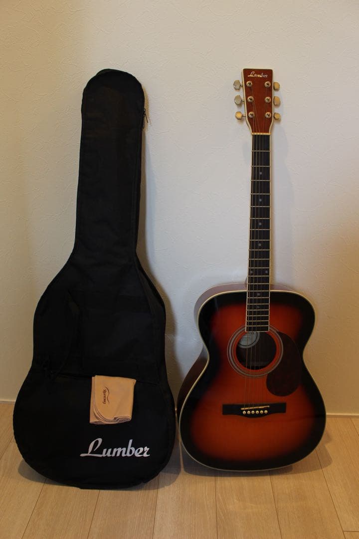 【美品】Lumber アコースティックギター サンバースト