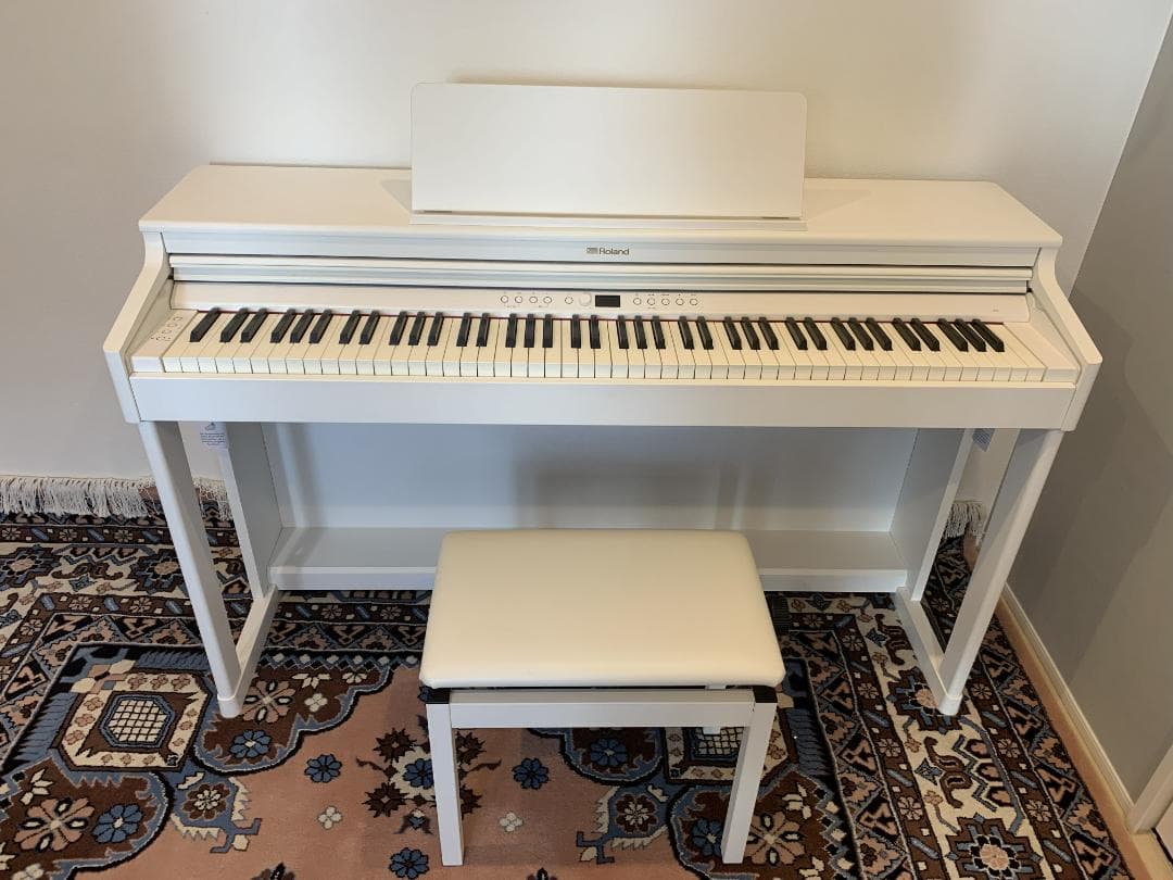 Roland RP701-WH ホワイト 電子ピアノ 椅子付き