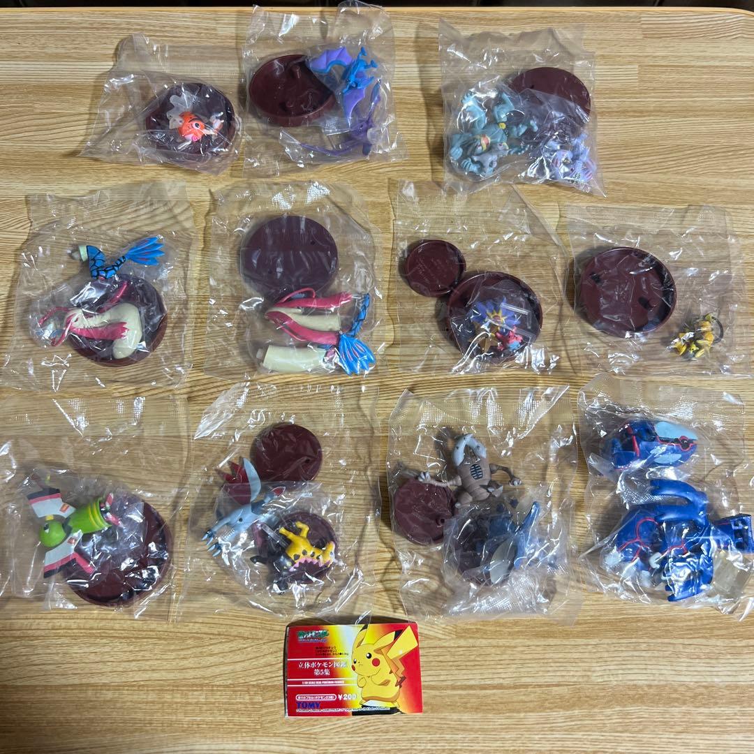 【未開封】　立体ポケモン図鑑　第5集　全11種 フルコンプ　ポケモンフィギュア