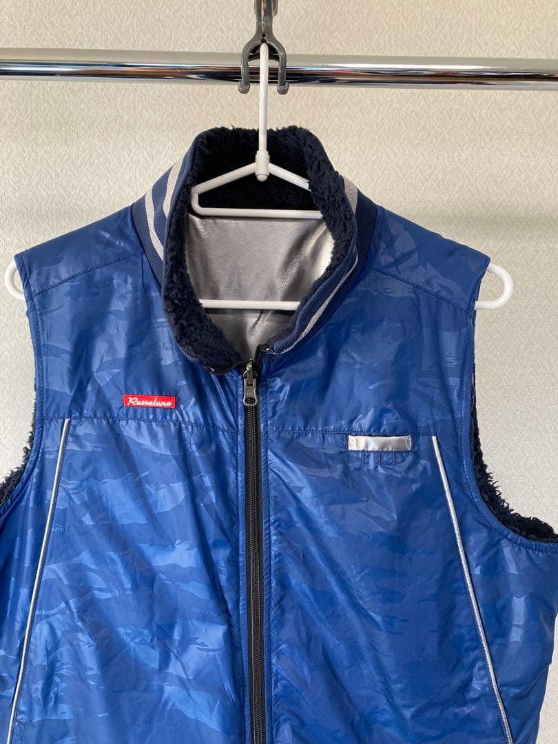 （美品）RUSSELUNO ラッセルノ　リバーシブルベスト　サイズL