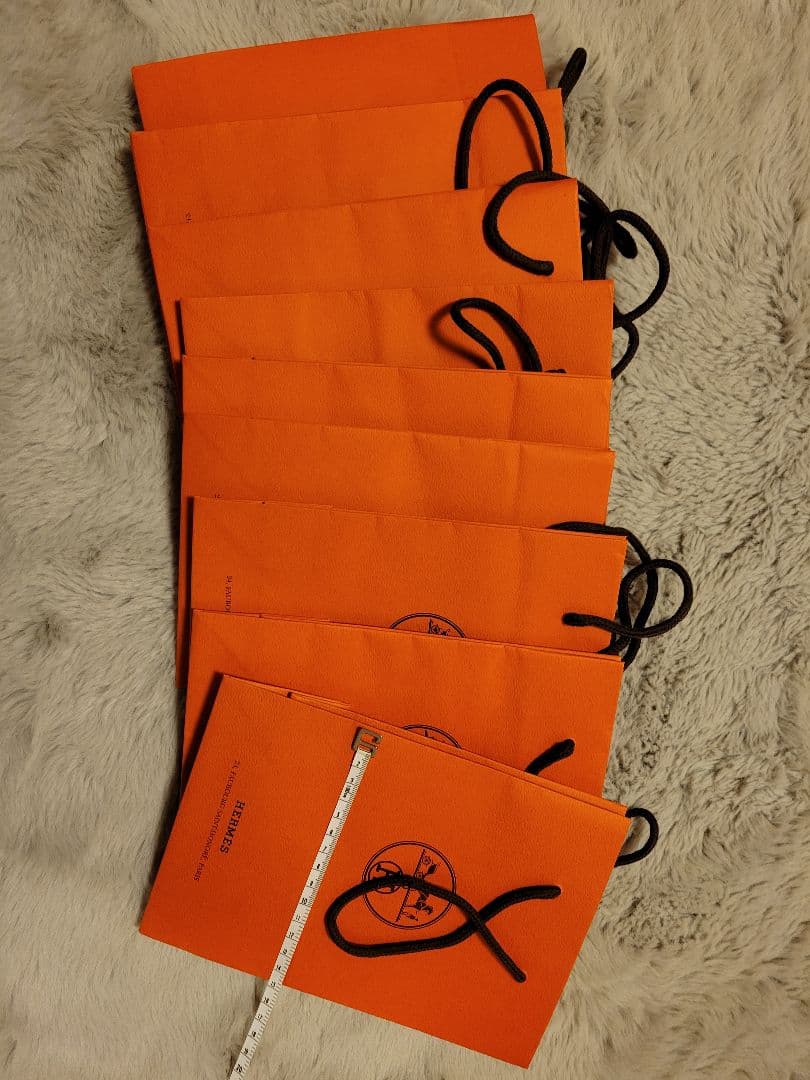 HERMES ギフト袋 26枚セット オレンジ