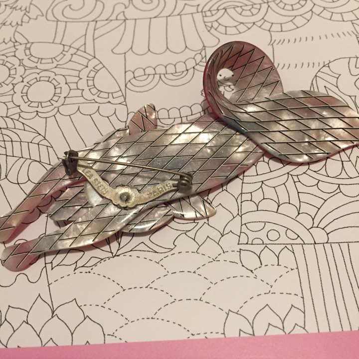 リアスタン LEA STEIN ブローチ キツネ fox ヴィンテージ