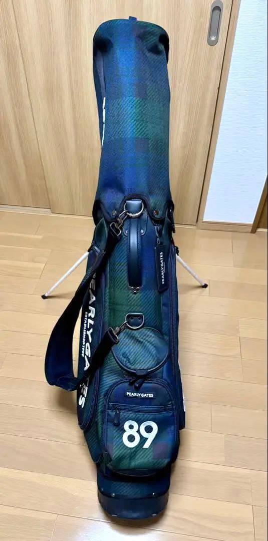 PEARLY GATES キャディバッグ ブラックウォッチ 2023年モデル