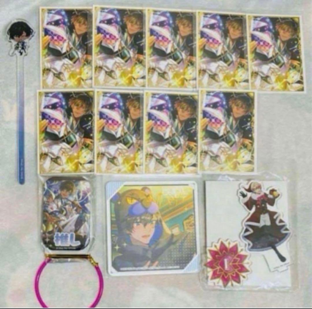 おべいみー　シメオン　チェキ9枚　フォトプロップス　缶バッジ　アクスタ　他