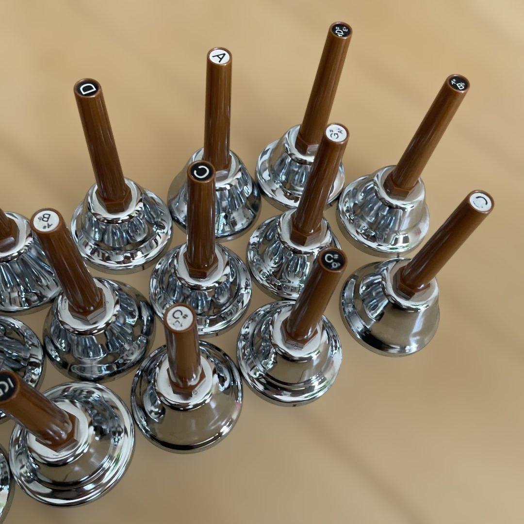 【美品】 ミュージックベル MB-S 23音組 ハンドベル ウチダ 内田洋行