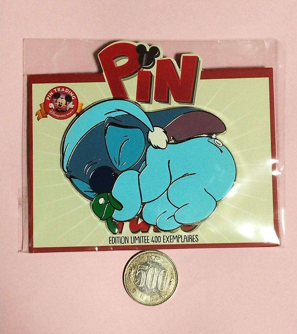 パリディズニー　ピンバッジ　スティッチ　Limited 限定　PTT ピンバッチ
