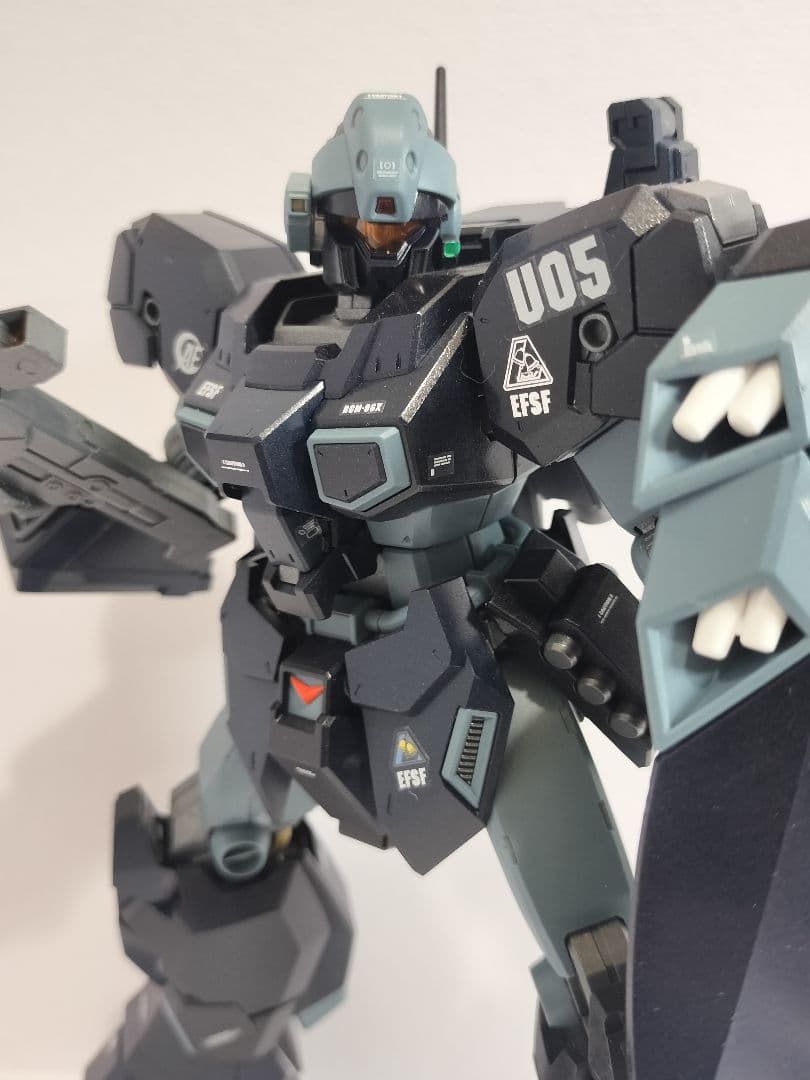 MGジェスタ＋89式ベースジャバー＋HGUCボール2体セット、塗装済、合体改造