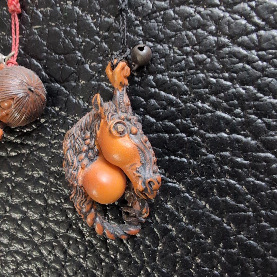 鬼太郎木製彫刻キーホルダー3点セット