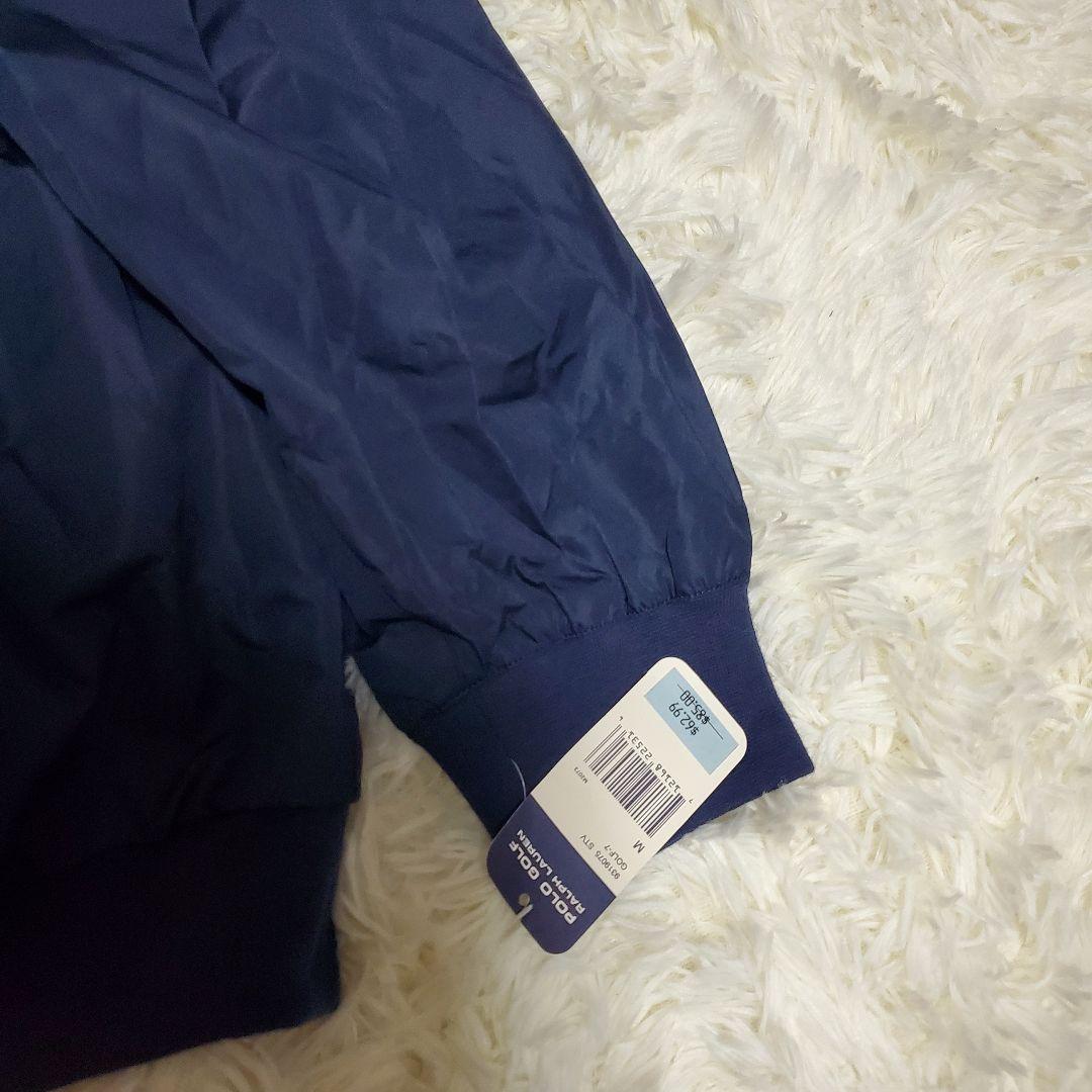 デッドストック　ポロゴルフ　ナイロンジャケット　プルオーバー　ネイビー　M