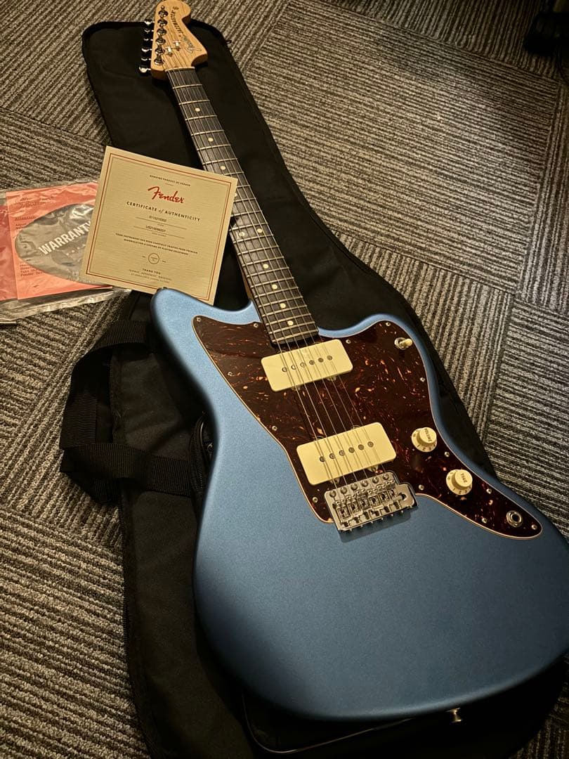 ギター fender american performer jazzmaster LPB