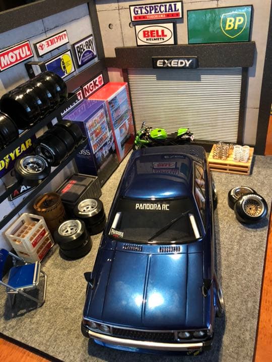 ラジコン　1/10ガレージ制作(受)