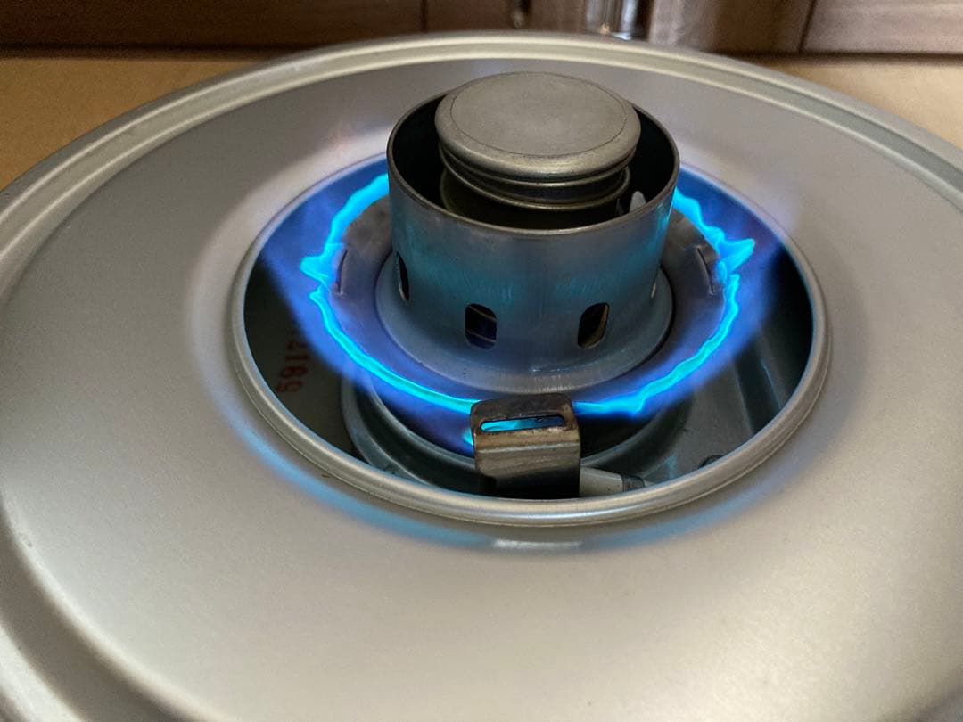 防災キャンプ　 未使用8合炊き炊飯器&レギュレーター&ホース一式　種火保温機能