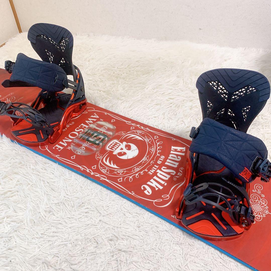 Elan Spike 152 サロモン シャドー M スノーボード３点セット