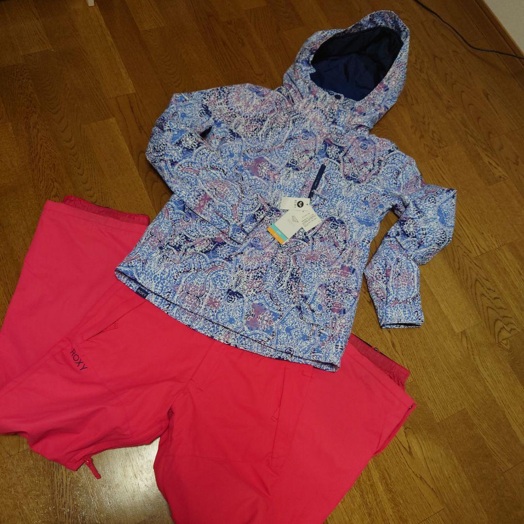 【新品タグ付き】ロキシー　上下セットアップ　総柄　ピンク　Ｓ