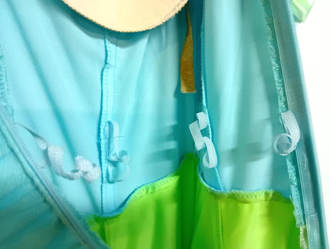 セキネ　Lovely dancing　社交ダンス衣装　7号　ドレス　ワンピ　緑