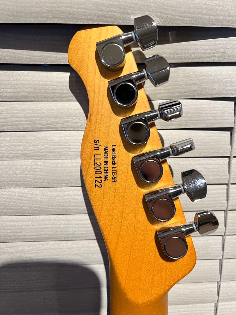 Laid Back LTE-5R テレキャスタータイプ エレキギター ホワイト