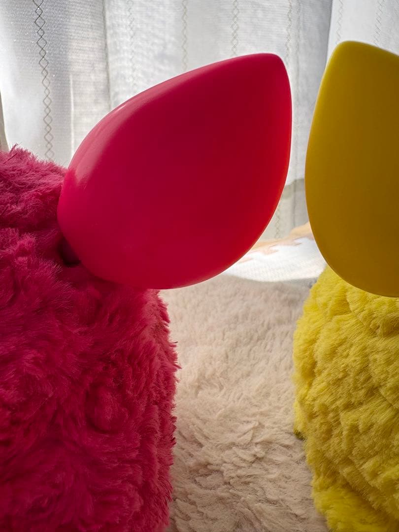 【希少セット】ファービー 2012 イエロー（音声なし）＆ピンク（動作確認済み）