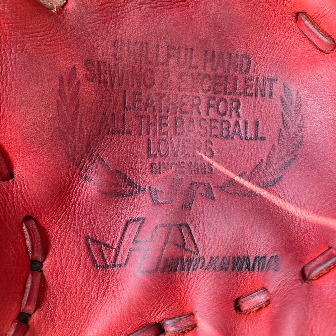 【最終お値引き 3/16まで】ハタケヤマ　軟式グローブ　外野手用　左投げ