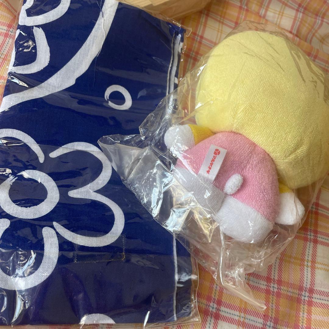 キティ　ハローキティ　当選品　マルヤナギ　風呂桶　石鹸置き　手拭い　スポンジ