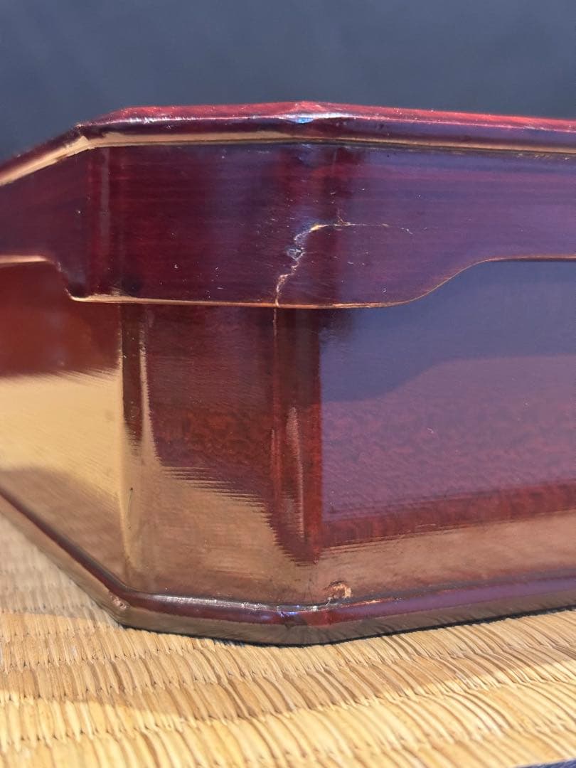 溜塗 大徳寺弁当 10客 縁高 共箱