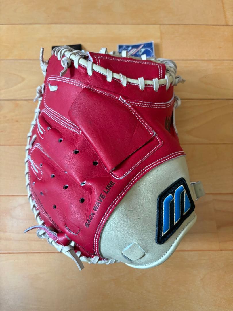 軟式野球グローブ DEEP BOWL レッド