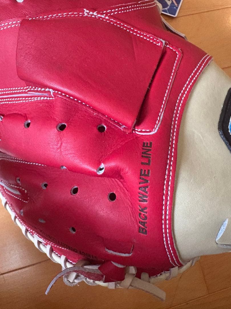 軟式野球グローブ DEEP BOWL レッド