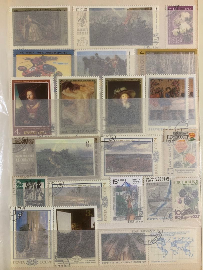 【激レア】CCCP ソ連 切手コレクション 275枚以上｜未使用多数｜アルバム付