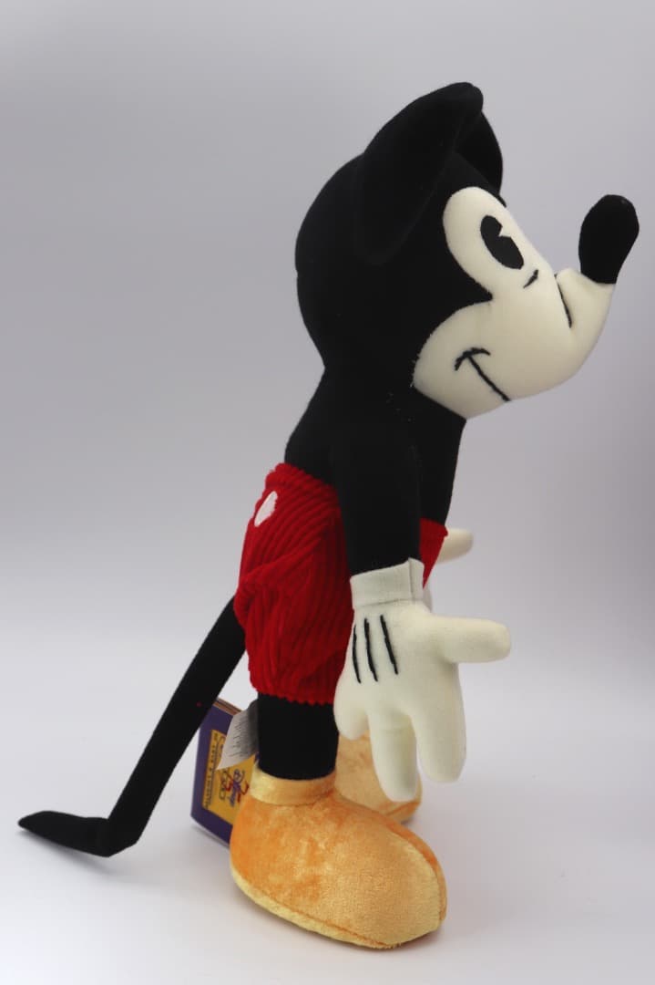 75周年ミッキーマウス ぬいぐるみ 約34cm レアアイテム