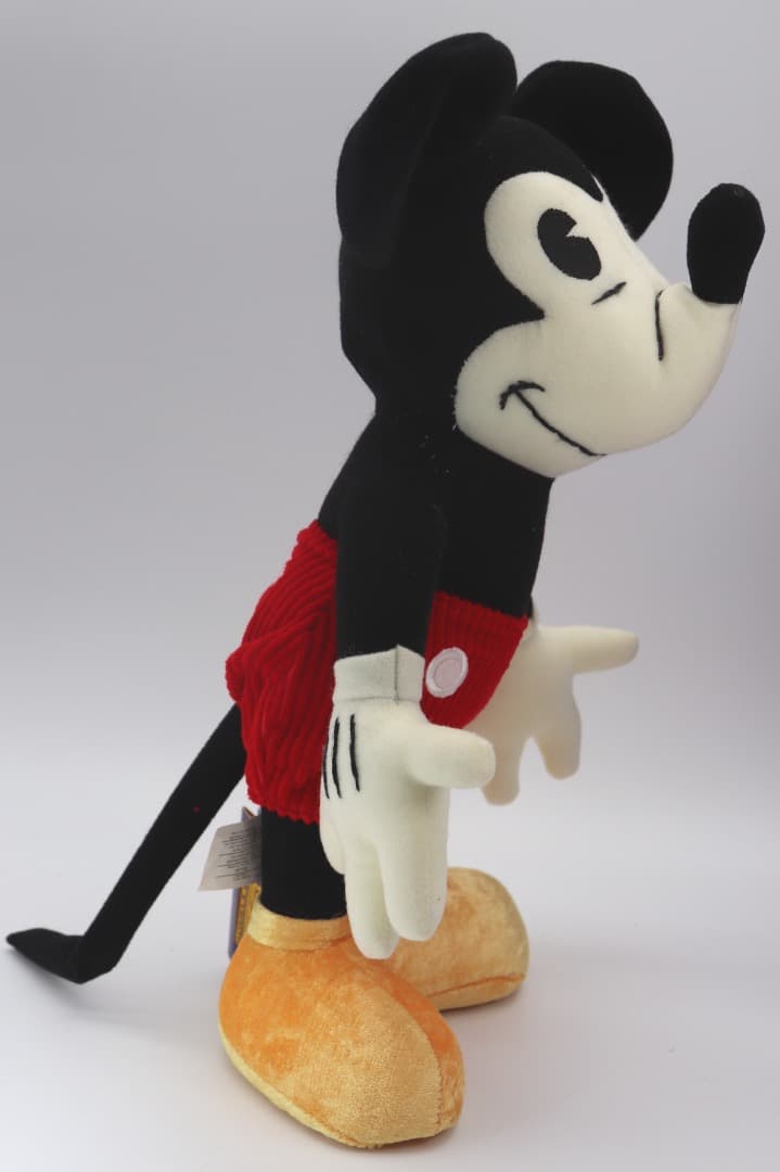 75周年ミッキーマウス ぬいぐるみ 約34cm レアアイテム