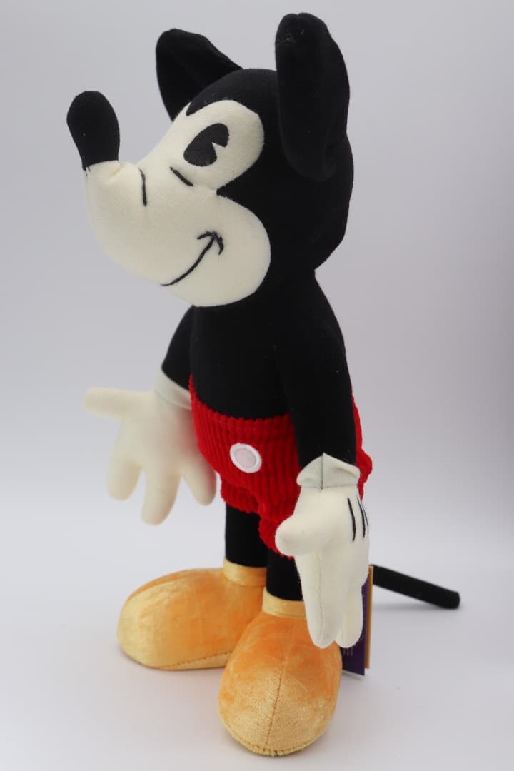 75周年ミッキーマウス ぬいぐるみ 約34cm レアアイテム