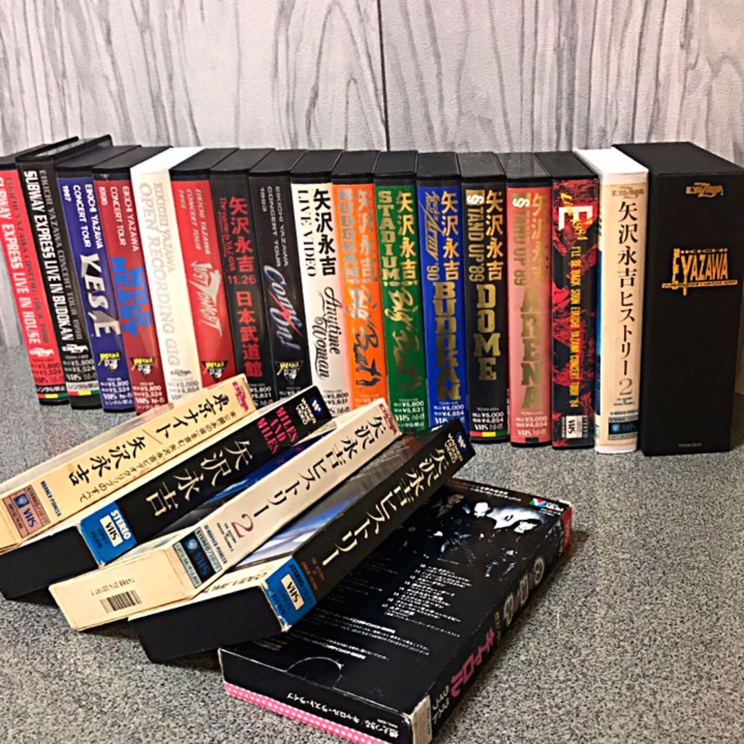 【矢沢永吉】VHS・ビデオ　当時物