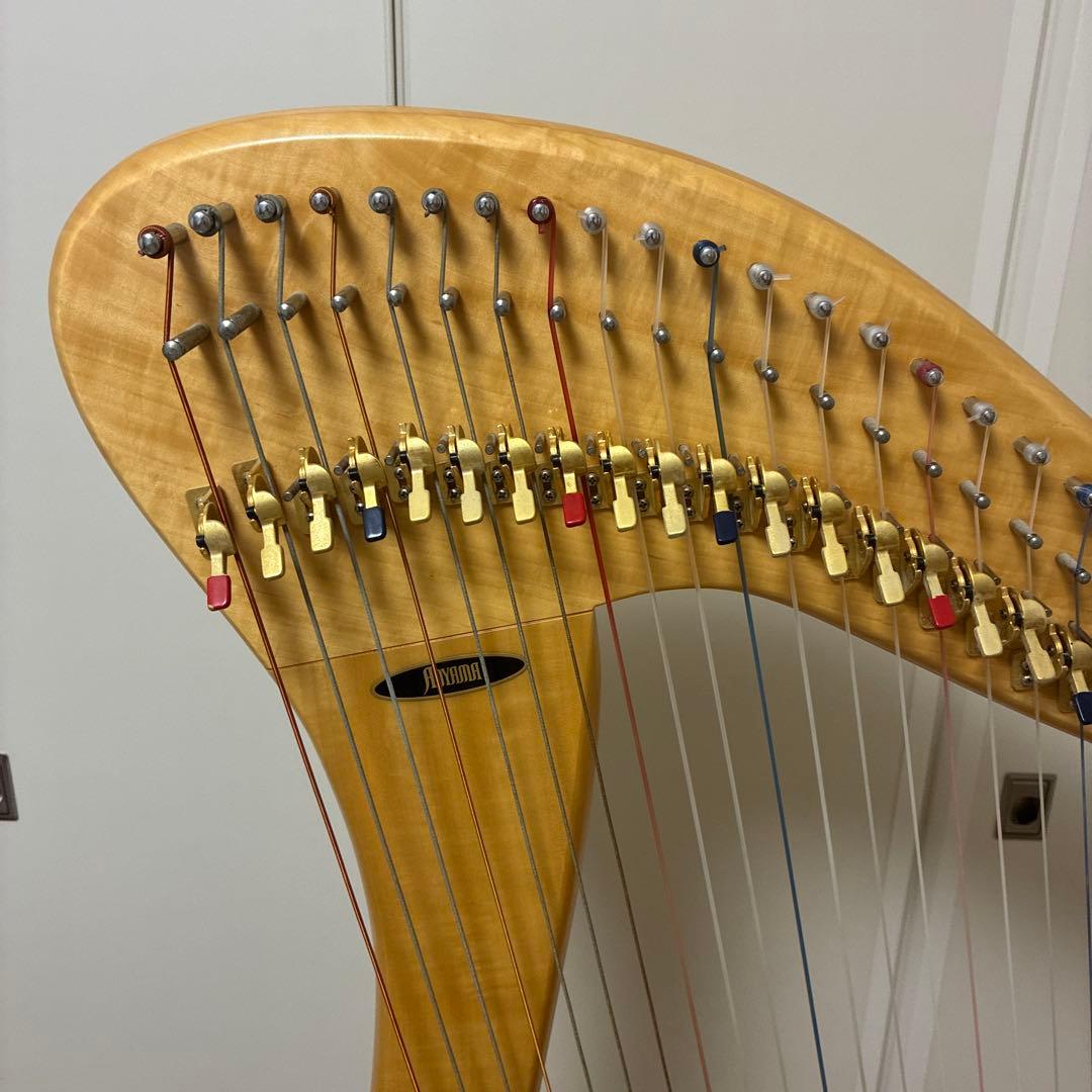 アオヤマ　ハープ　36弦　140N