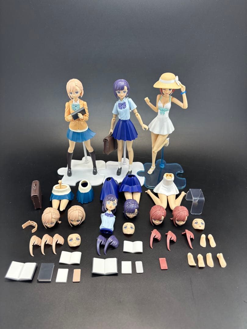 【組立済み】創彩少女庭園　小鳥遊 暦　3体まとめ売り