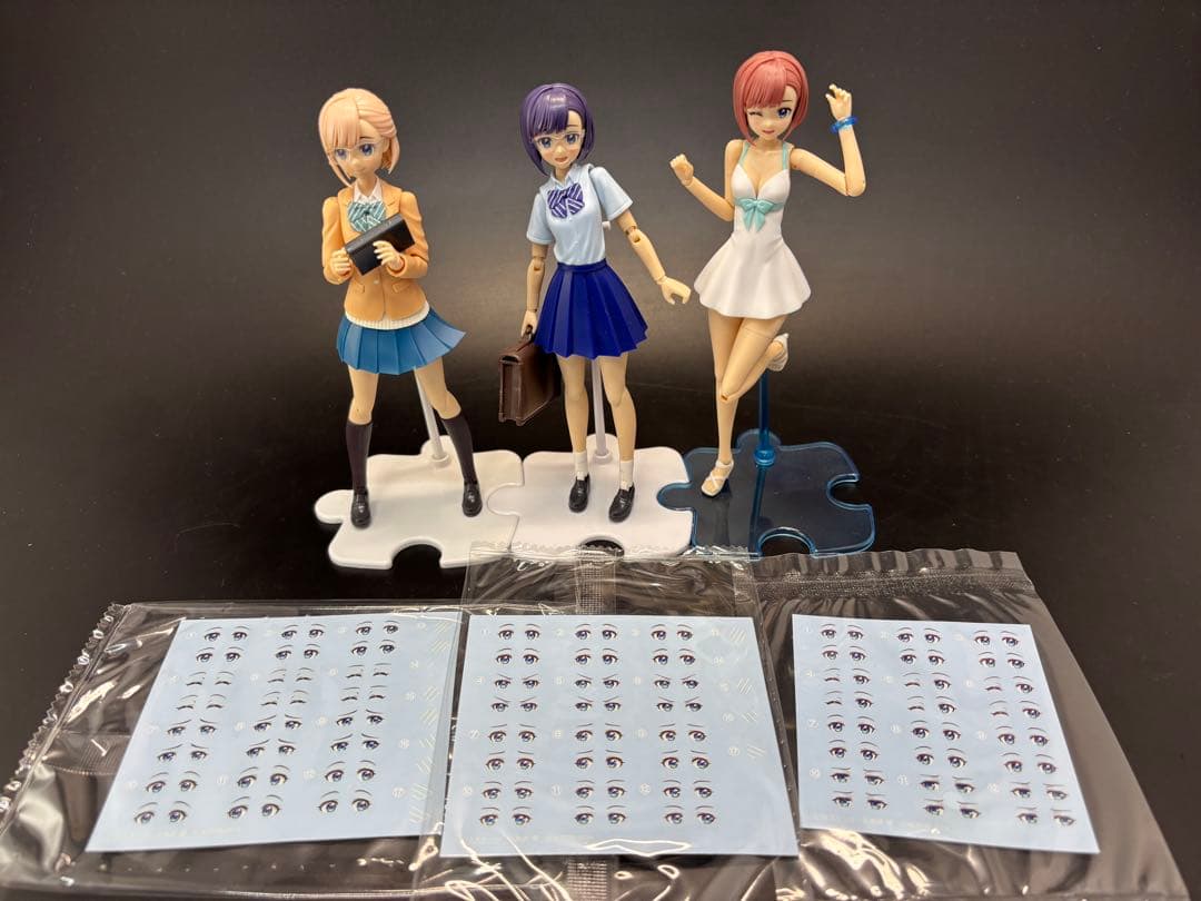 【組立済み】創彩少女庭園　小鳥遊 暦　3体まとめ売り