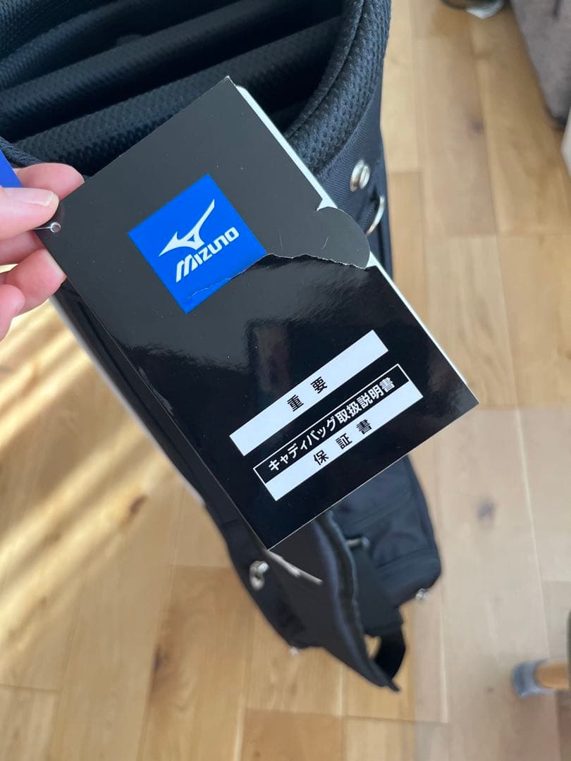 user_7105a7c0 　Mizuno ゴルフバッグ ブラック