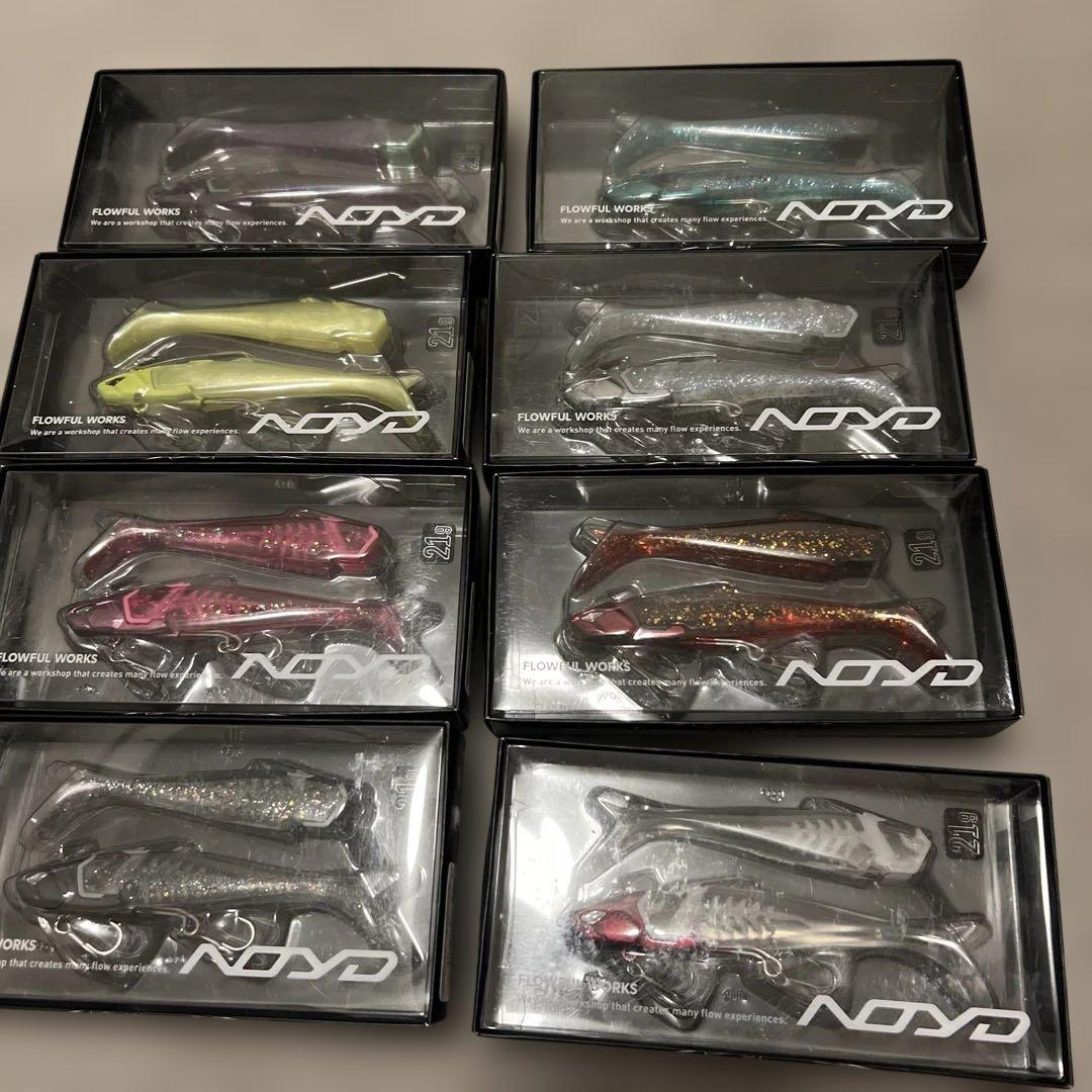 NOYD フローフルワークス 21g ソフトルアー バラ売り可能