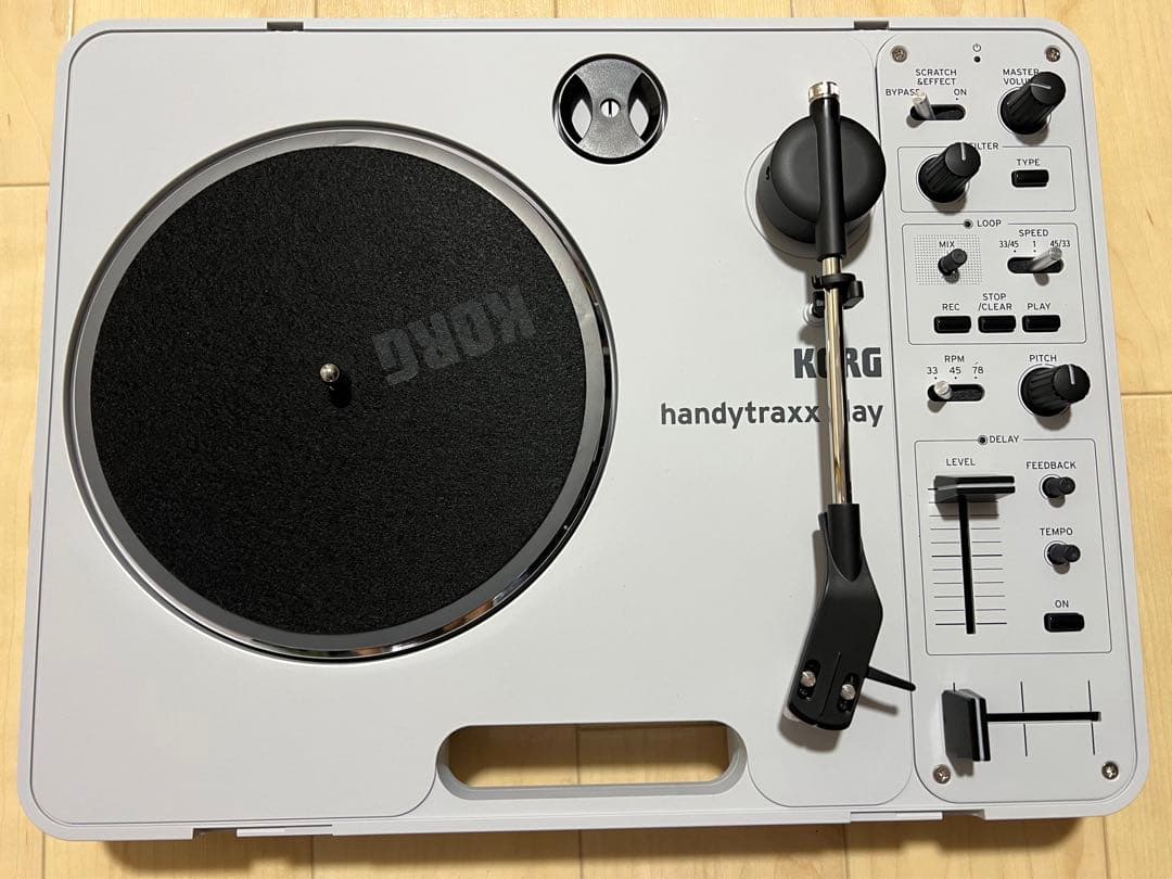 お盆限定値下げ！　KORG handytraxx play ターンテーブル
