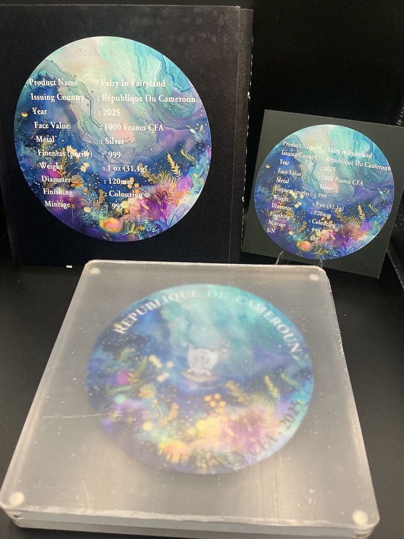 Fairy in Fairyland 2025年 カメルーン 1オンス 銀貨