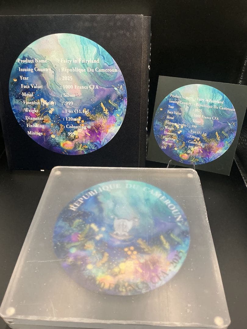 Fairy in Fairyland 2025年 カメルーン 1オンス 銀貨