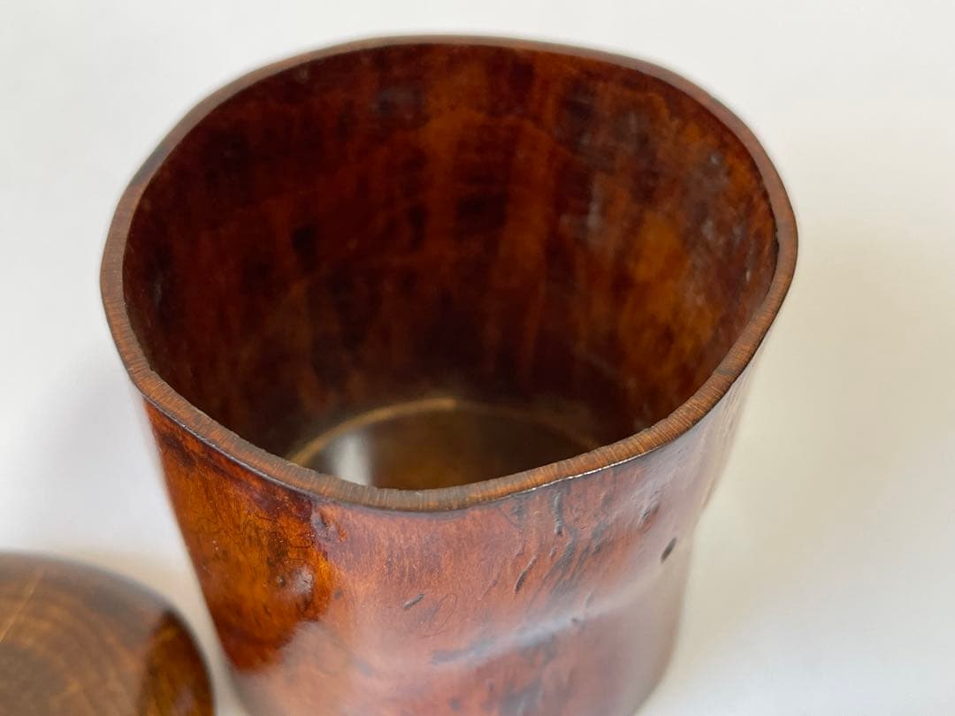 茶道具　川瀬表完　金輪寺　茶器　棗　共箱　木工芸　漆工芸 漆芸