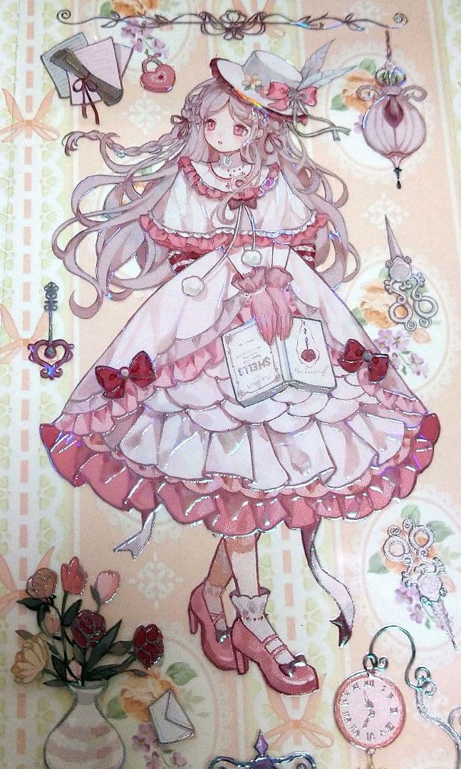 ✩残１✩J603＃英式下午茶(贝壳光)巫女sama切り売り海外人物マステ女の子